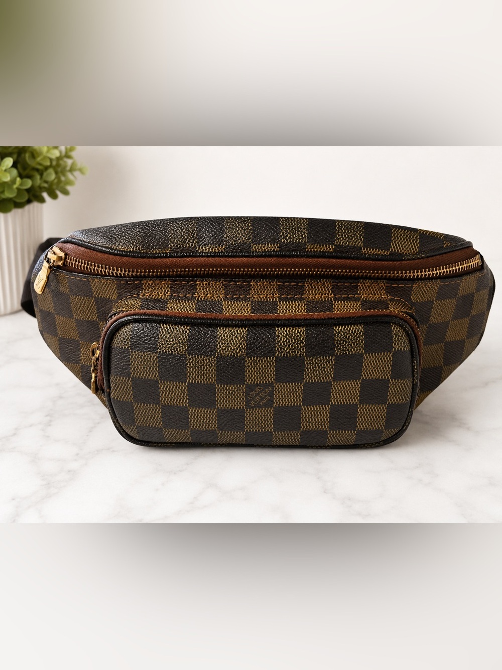 Vintage Louis Vuitton Damier Canvas Crossbody Bag